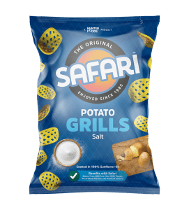 safari potato grills salt chips pack